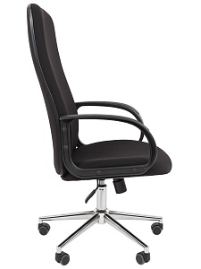 Офисное кресло CHAIRMAN 278 хром, ткань, черный